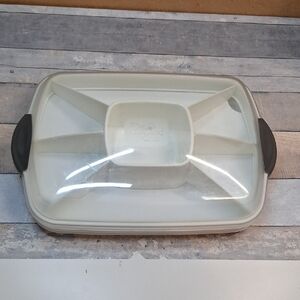 Pampered Chef Chillzanne Rectangle Server  #5